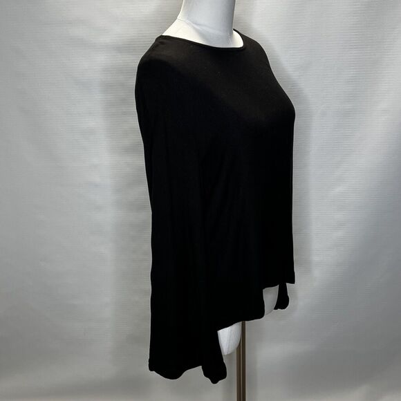 Cloth and Stone Womens Size Medium Black Top Shirt Bell Sleeves Anthropologie - Picture 2 of 10